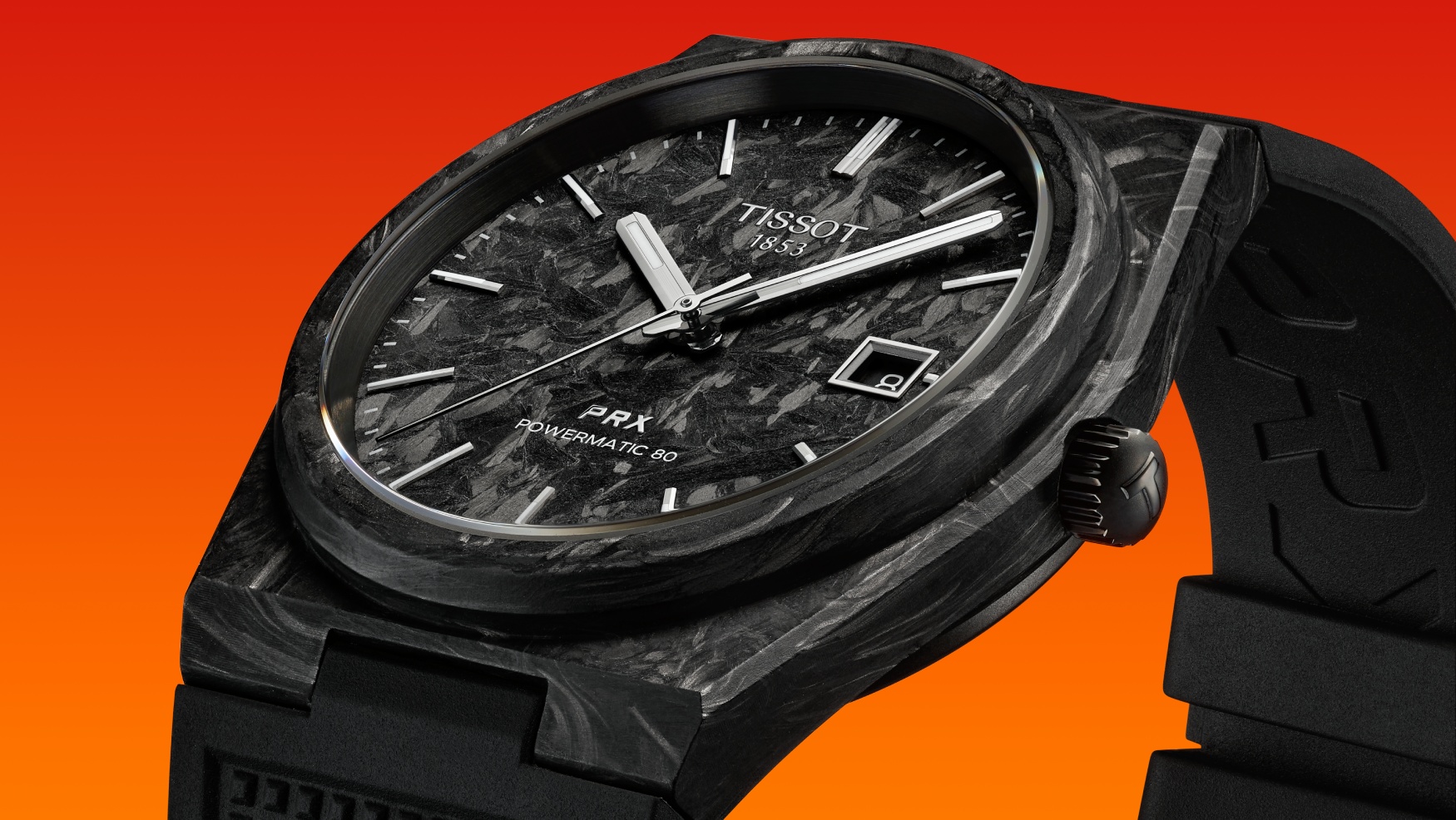 The TISSOT Men PRX Powermatic 80 Watch