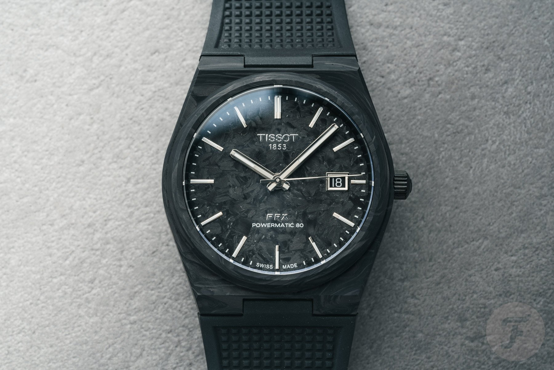 Tissot PRX Powermatic 80 40mm Carbon